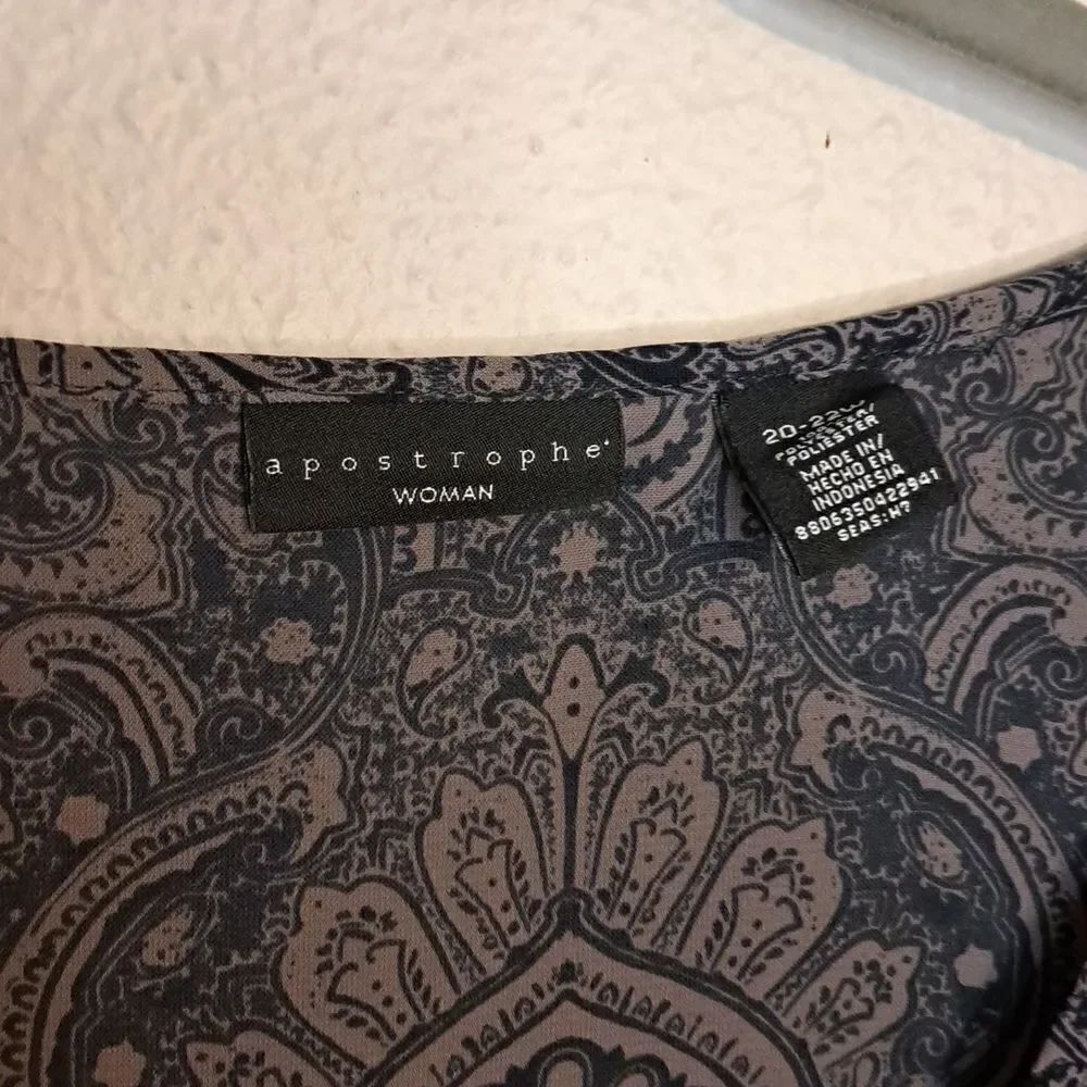 Apostrophe blouse size 20 - 22 W - Picture 2 of 3
